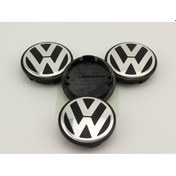 Resim Volkswagen Touareg Jant Göbek Arması 4 Adet Takım/i 