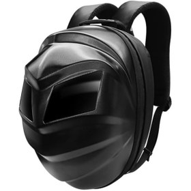 Resim Streak Led Gözlü Motosiklet Kask Sırt Çantası Telefon Kontrol Ledli Çanta 