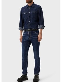 Resim Dsquared2 Erkek Kot Pantolon S74lb1467 S30342 470 Lacivert 