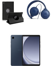 Resim Samsung Galaxy Tab A9 4/64 GB 8.7 Inch MAVİ TABLET+MAVİ KULAKLIK+NANO KIRILMAZ CAM+SİYAH KILIF 