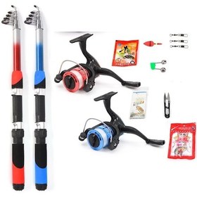 Resim 2'li Tam Takım Hobi Kıyı Olta Seti 