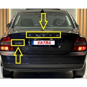 Resim S80 2.9 1999 Uyumlu Volvo Ve S80 Bagaj Yazısı Seti 