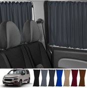 Resim Oto Pandami Citroen Berlingo 2.nesil 2008-2018 Uyumlu Füme Raylı Oto Perde Takımı 
