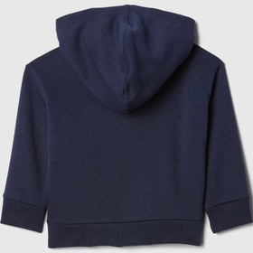 Resim Gap Erkek Bebek Sweatshirt Fermuarlı Lacivert - 4 Yaş 