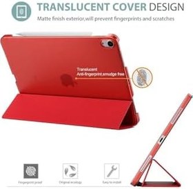 Resim M.TK moveteck İpad Air 11 inç 2024 Air 6. Nesil Uyumlu Kılıf Akıllı Smart Uyku Modlu Standlı Şeffaf Smart Kapaklı, rose, Tek Ebat, smart-air2024-arose 