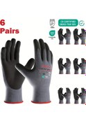 Resim Willowhaven Joısıv 6 Çift Kaymaz Nikrol Kaplama Eldiven L Boy Bahçe Tamir Günlük İşler 