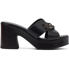 Resim Nero Black Terlik Kadın 57121-e6 Repo siyah 