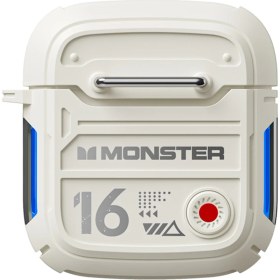 Resim Amorus Monster XKT16 Tws Bluetooth 5.3 Kulaklık Hifi Müzik Oyun Kablosuz Kulaklık - Bej (Yurt Dışından) 