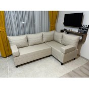 Resim Modern Style Home Köşe Takımı Krem 