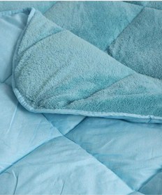Resim Welsoft Yorgan Çift Kişilik Yorgan 200 220 Çift Taraflı-turkuaz 