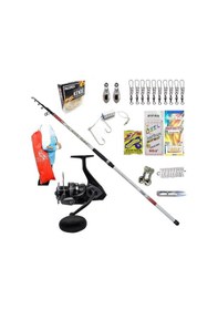 Resim Okuma Wave Power 6000 420cm 100-250gr Kendo Atlantic Profesyonel Kıyı Olta Takımı Seti 