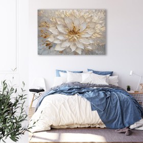 Resim Çok Yapraklı Çiçek - 70x50 