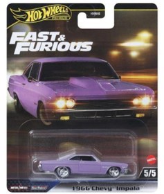 Resim HOT WHEELS Premium Fast & Furious 1966 Chevy Impala HNW46 JBL95 