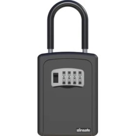 Resim Insafe ISC802KEY Şifreli Anahtar Kutusu - Anahtar Dolabı - Siyah 