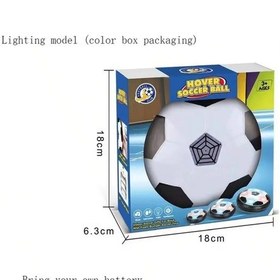 Resim Levitasyonunun Futbol Oyuncak Hava Yastığı Yüzen Köpük Futbol Topu Erkek Çocuk Green Green Yeşil 