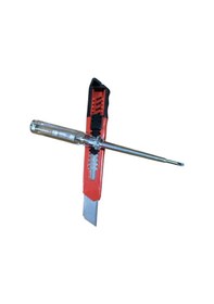 Resim İki Güç Bir Arada: Kontrol Kalemi + Maket Bıçağı Profesyonel Set 