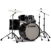 Resim Sonor AQ2 Stage Akustik Davul Set (Trans Black) 