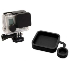 Resim Sanger Gopro Standart Housing İçin Silikon Cam Koruma 