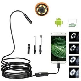 Resim YNT İthalat Endoskop Yılan Video Kamera Led’li 5 Metre 7 Mm Sert Kablo Yüksek Kaliteli Stereo 