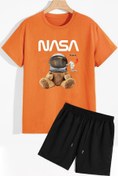 Resim Trend Sizde Unisex Nasa Şort T-shirt Eşofman Takımı 