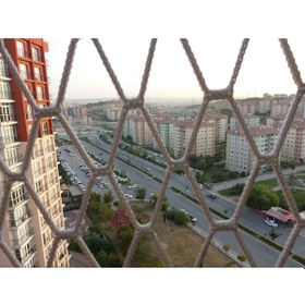 Resim Güvenlik Ağı, Iş Güvenliği Filesi - 1.5 M En - Ücretsiz Kargo 