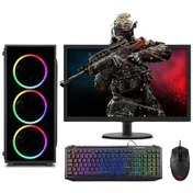 Resim Zeiron PG420 i5-3470 8GB 500GB 120GB RX550 21.5" Oyuncu Masaüstü Bilgisayar 