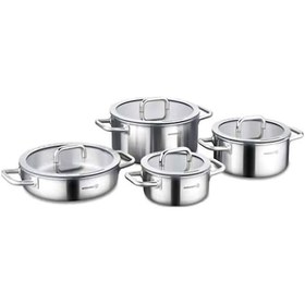 Resim Korkmaz Aura 8 Parça Tencere Seti A2794 