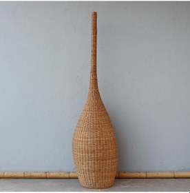 Resim Hazerfan 50x190 Cm. Dış Mekan Doğal Rattan Lambader Bej 