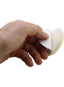 Resim Nzb Kapı Stoperi Tamponu Kendinden Yapışkanlı Kapı Stopu Beyaz 2 Adet 