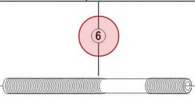 Resim Shimano Arka Mil Axle Rear FH-HG20 146MM 