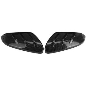Resim Honda Civic 2016-2021 Dikiz Aynası Kapağı - Karbon Fiber Yan Ayna Kabuğu 