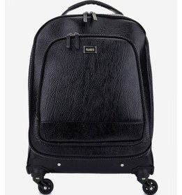 Resim Valmenti Unisex Hakiki Deri Siyah Deri Valiz 147 5085 Valız Y25 Sıyah Dr Siyah 