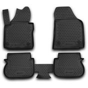Resim Novline VW Caddy 3D Paspas Siyah 2003-2015 Arası 