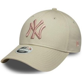 Resim New Era League Essential 9 Forty Neyyan Kadın Bej Şapka -bej 
