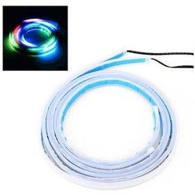 Resim Wondernest 1.5m Araba Oto Evrensel Renkli Kapı Kenar Işığı, Smd-5050 Dekoratif Lamba, Dc12v 17w, 2m Kablo Diğer 
