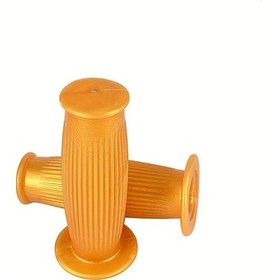 Resim Cloudstore 25mm Sarı Evrensel Motosiklet Tutamağı - Dayanıklı Sentetik Kauçuk, Ergonomik Tasarım 