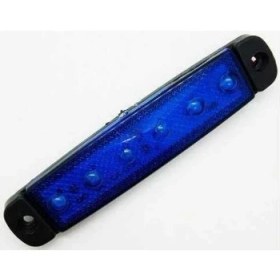 Resim Ölmez Parmak Lamba 6led 12V Mavi 