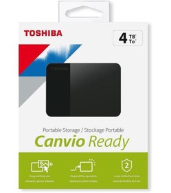 Resim Toshiba 4TB CANVIO READY 2.5" USB3.2 HDTP340EK3CA 