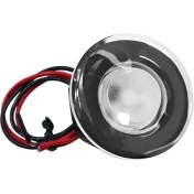 Resim 12 V LED Yuvarlak Göz Küresi Nezaket Işık Yat Deniz Tekne Merdiven Güvertesi Lambası Mavi 