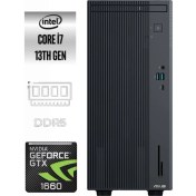 Resim Asus Expertcenter P500MV-127 i7-13620H 8gb 512GB Gtx 1660 6gb Freedos Mini Tower Masaüstü Bilgisayar 