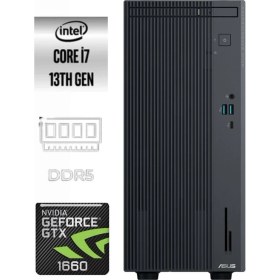 Resim Asus Expertcenter P500MV-127 i7-13620H 8gb 512GB Gtx 1660 6gb Freedos Mini Tower Masaüstü Bilgisayar 