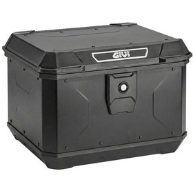 Resim Givi Alp44b2 Alpına Alüminyum Motosiklet Arka Çanta Siyah 44lt Siyah 