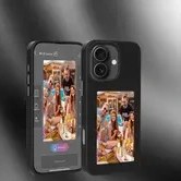 Resim Yeni Akıllı NFC Mürekkep Ekran Kılıfı iPhone 16 için, Teknoloji ve Kişilikin Mükemmel Birleşimi, Resim Geri Yansıtma ile Akıllı Etkileşim, Kendi Fotoğraflarınızı Özelleştirme Anında Görüntüleme, Uygulama İşlemiyle Ekran Özelleştirmesi, Görüntülü Akıllı Telefon Kılıfı, Yeni Oyun Stili, Desenleri İstediğiniz Gibi Değiştirin, Tarzınızı Özelleştirin, Telefonunuzun Çıkmasını Sağlayın 