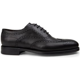 Resim Deery Hakiki Deri Siyah Erkek Klasik Ayakkabı - 01511msyhc03 