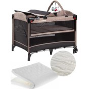 Resim Mia Comfort Anne Yanı Park Yatak Oyun Parkı 70x110 +yatak Bej 