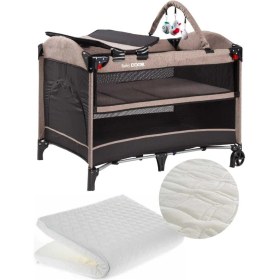 Resim Mia Comfort Anne Yanı Park Yatak Oyun Parkı 70x110 +yatak Bej 