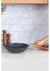 Resim Karaca Biodiamond Pro İndüksiyon Tabanlı Wok Tava 28 Cm 