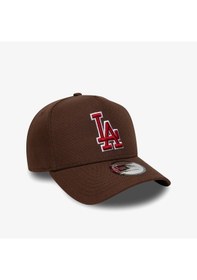 Resim New Era La Dodgers Outline 9forty Unisex Kahverengi Şapka 60771811 Kahverengi 