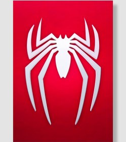 Resim postick Spiderman | Örümcek Adam (ps4) Oyun Posteri Kalın Parlak Kuşe Kağıdı 