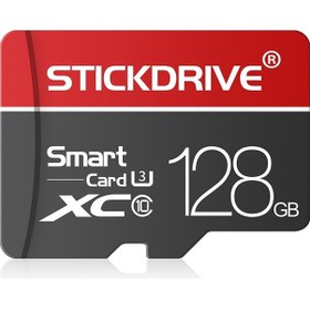 Resim Sones Stıckdrıve 128gb U3 Beyaz Çizgi Kırmızı Ve Siyah Tf 